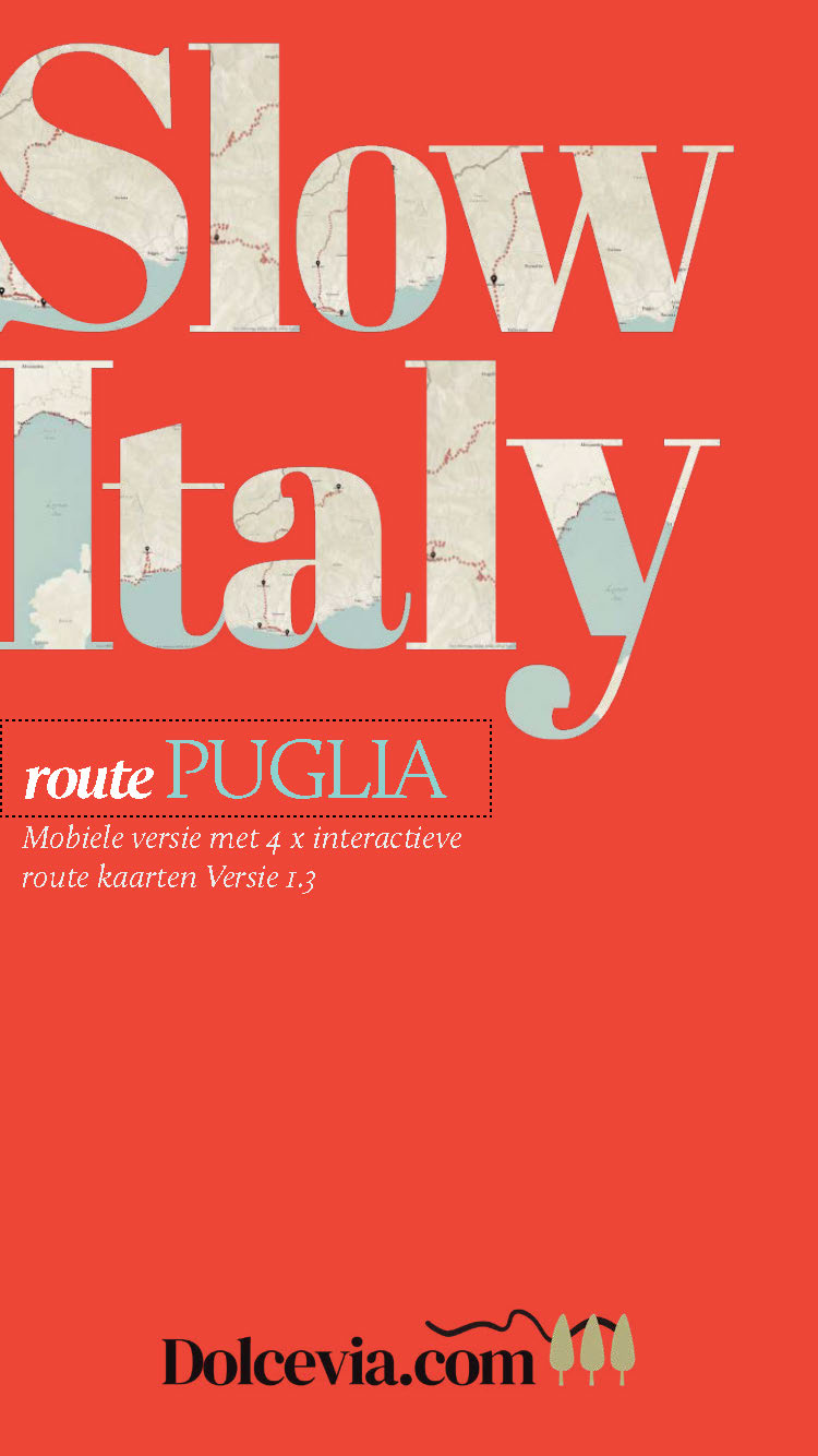 SlowItaly reisgids - Puglia plus Matera mApp-boek